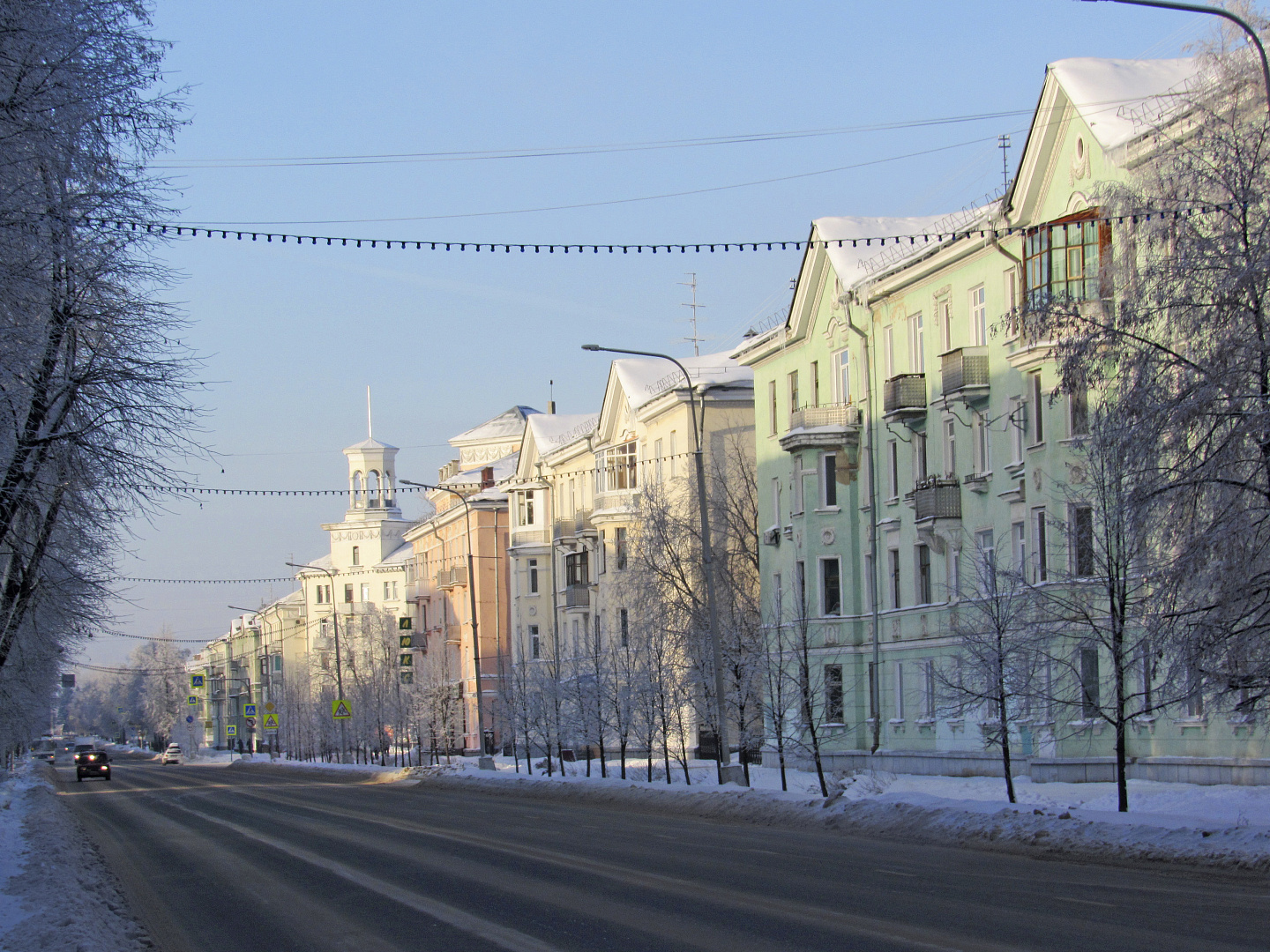 Зимнее содержание города